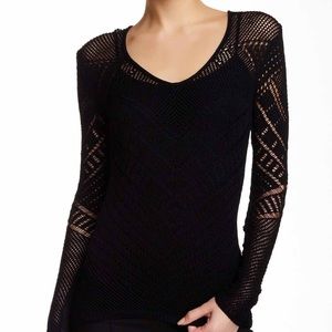 BCBGMAXAZRIA Kuttie Loose Knit Sweater